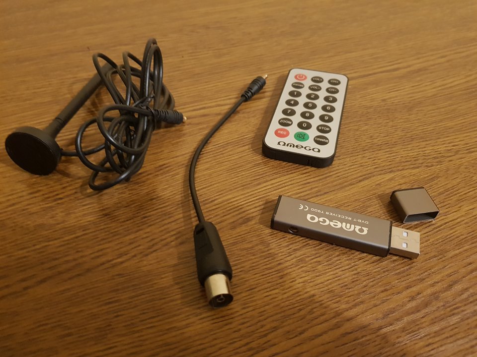 Omega T900 - tuner TV DVB-T MPEG-4 H.264 na USB