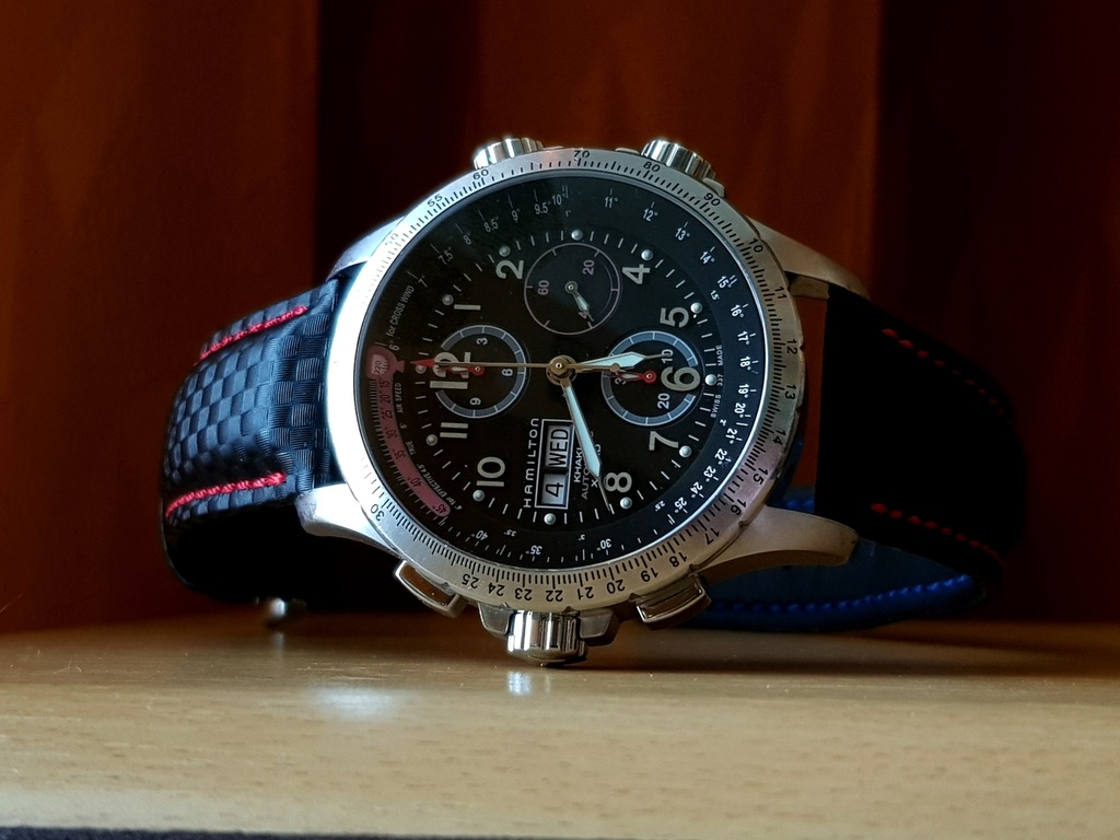 HAMILTON X-WIND H21 VALJOUX 7750 100M CHRONOGRAPH