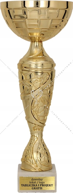 Puchar złoty Tanga 24 cm +GRAWER GRATIS