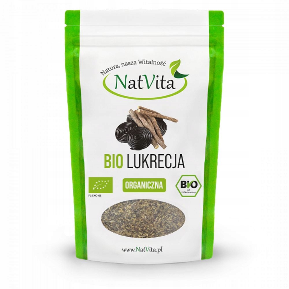 Bio Lukrecja Korzeń Drobno Pocięty 120g - Natvita