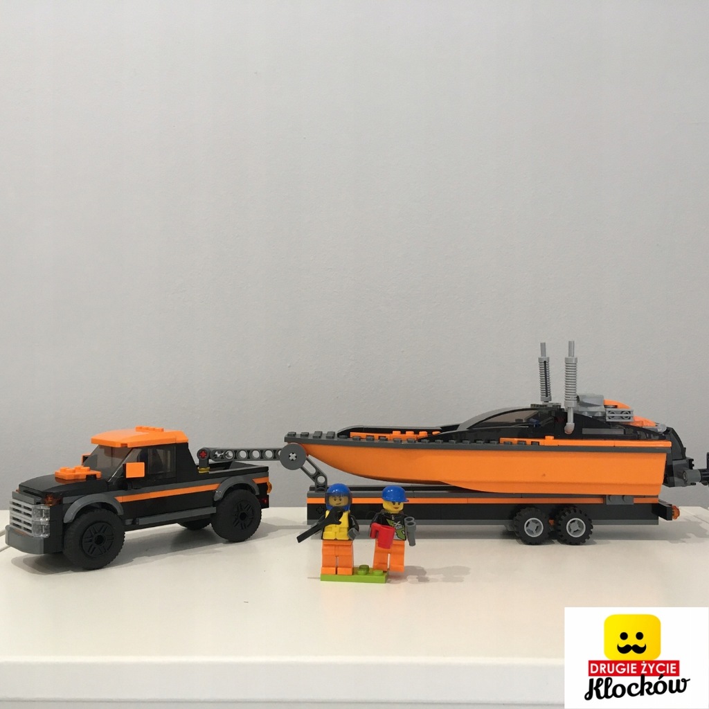 LEGO CITY 60085 TERENÓWKA Z MOTORÓWKĄ + INSTRUKCJA - 10585885346 ...