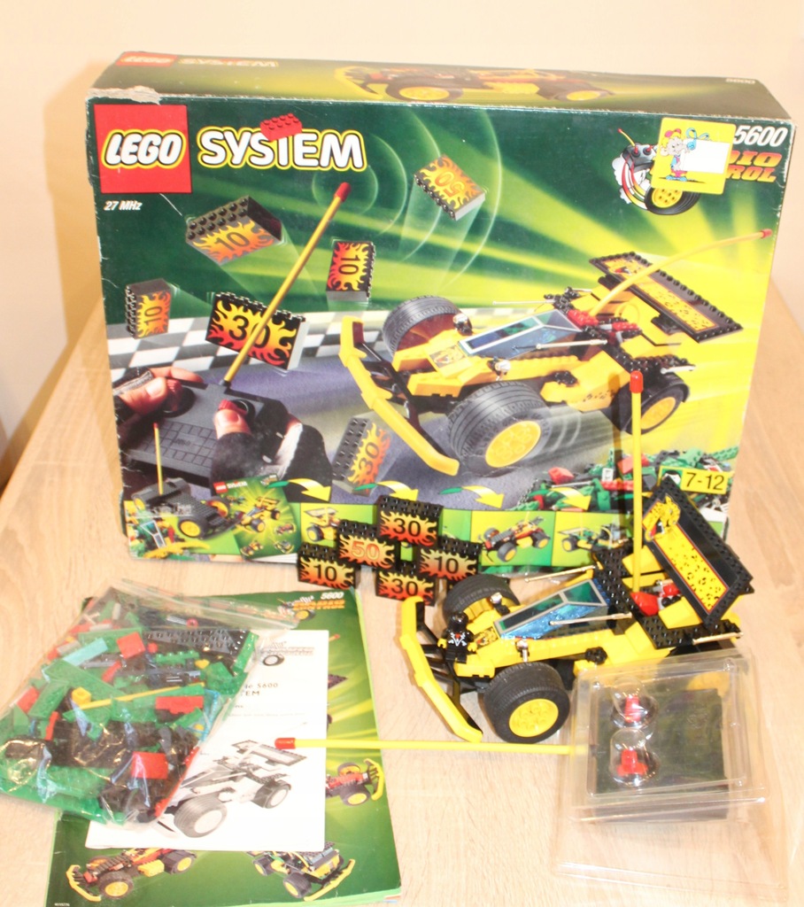 LEGO 5600 PUDEŁKO RACERS ZESTAW NSTRUKCJA - 13630623069