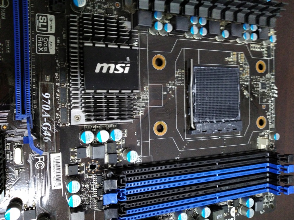 Płyta główna MSI 970A-G46 MS-7693 2.0 (uszkodzona) - 13084082414 ...