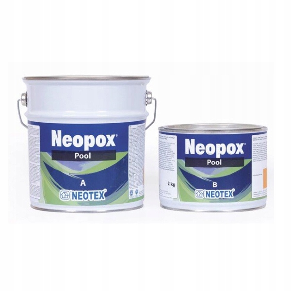 Farba do basenów Neopox Pool 5 kg kolor niebieski