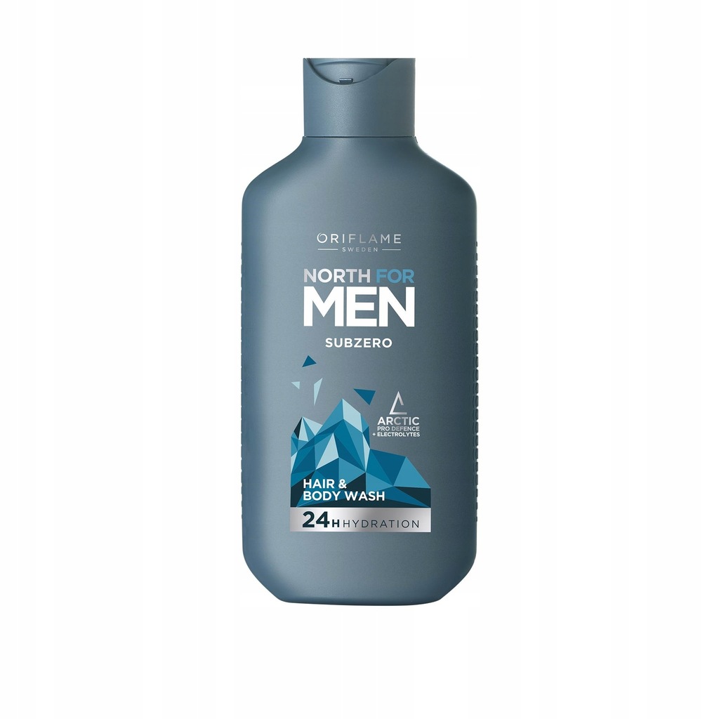 Oriflame Żel do ciała włosów North For Men Subzero