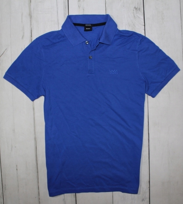 HUGO BOSS PIMA COTTON DESIGNERSKIE POLO R. S