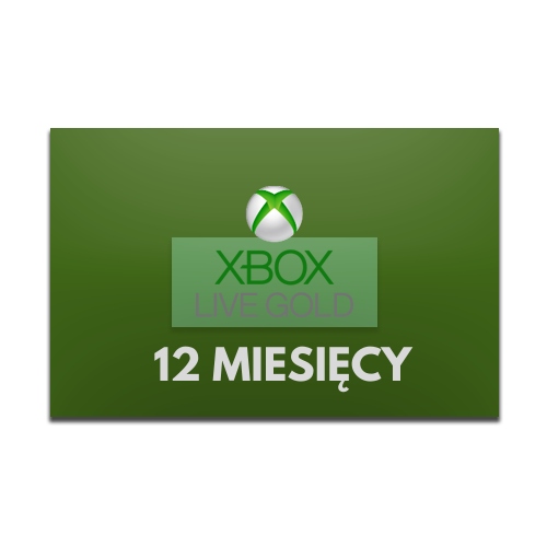 Xbox Live GOLD 12 Miesiące ( kod aktywacyjny) PL