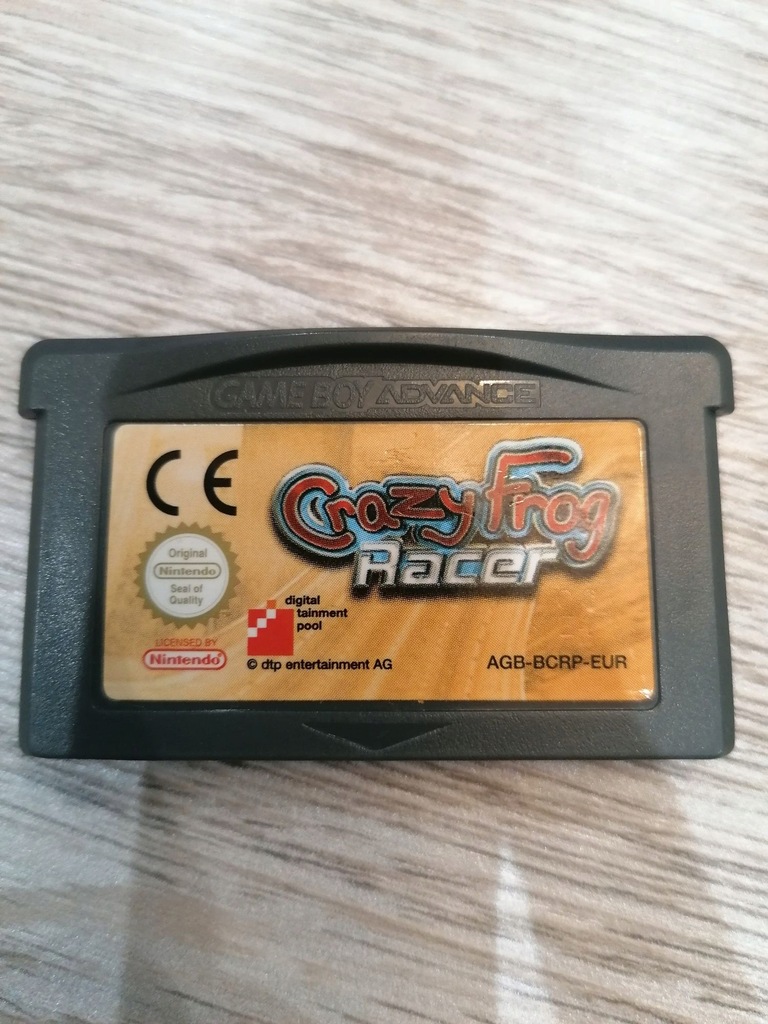 Crazy Frog Racer Game Boy Gameboy Advance GBA