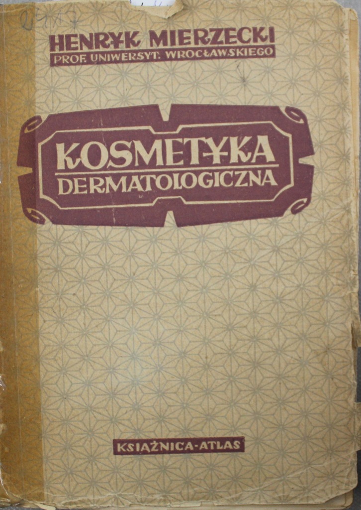 Kosmetyka dermatologiczna 1950