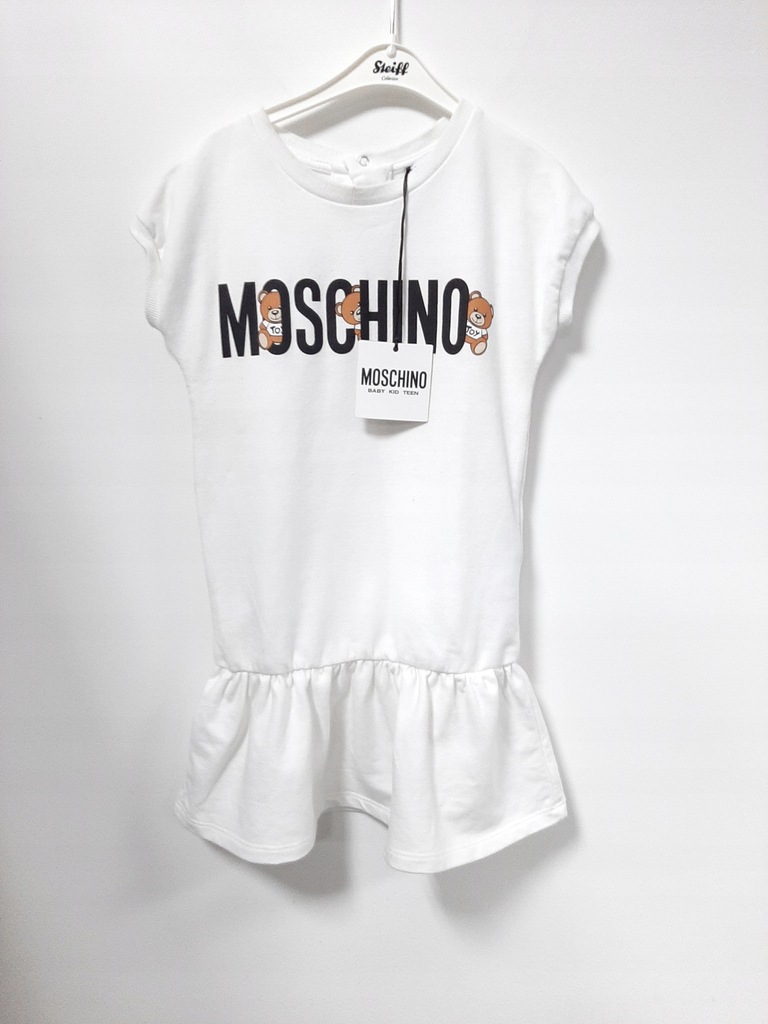 Sukienka dziecięca - MOSCHINO BABY - 92 CM 2 lata