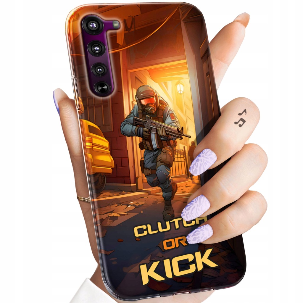 ETUI DO MOTOROLA EDGE WZORY CS GO COUNTER-STRIKE OBUDOWA POKROWIEC CASE