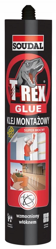 Soudal Klej Montażowy T-REX SUPER MOCNY 380g