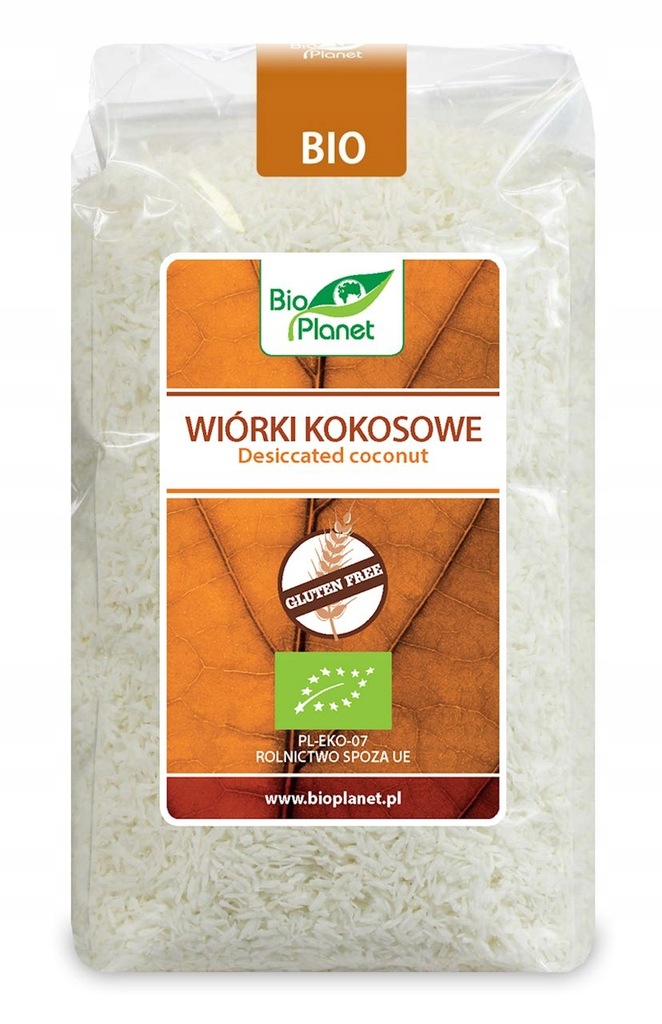 Wiórki kokosowe BIO Bio Planet 200g