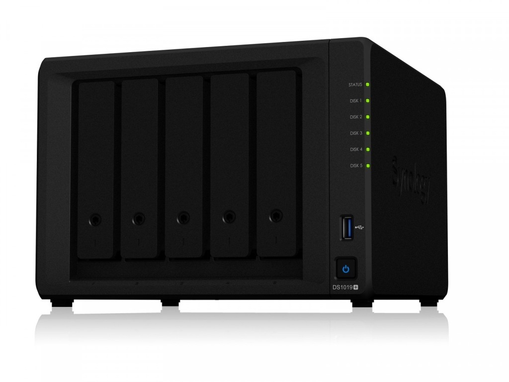 Synology DS1019+ - serwer plików NAS