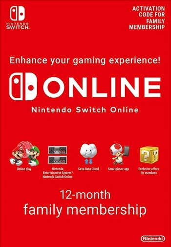 Nintendo Switch Online Subskrypcja Rodzinna - 12