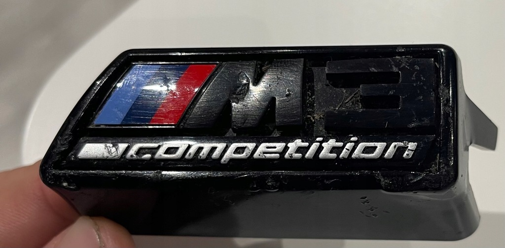 Emblemat BMW M3 Competiton Oryginał