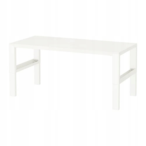 IKEA biurko regulowane PAHL białe 128x58 cm