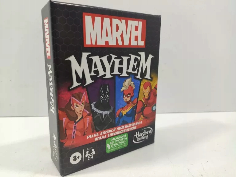 HASBRO GRA KARCIANA MARVEL MAYHEM PL F4131