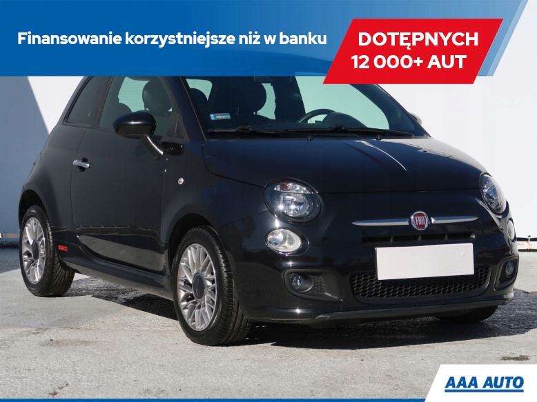 Fiat 500 0.9 TwinAir , Skóra, Klima, Parktronic