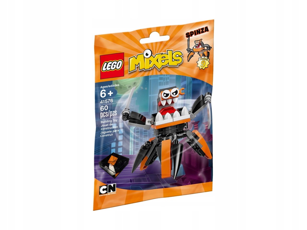 NOWE LEGO Mixels 41576 SPINZA