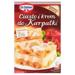 CIASTO DR OETKER KARPATKA I KREM 380G