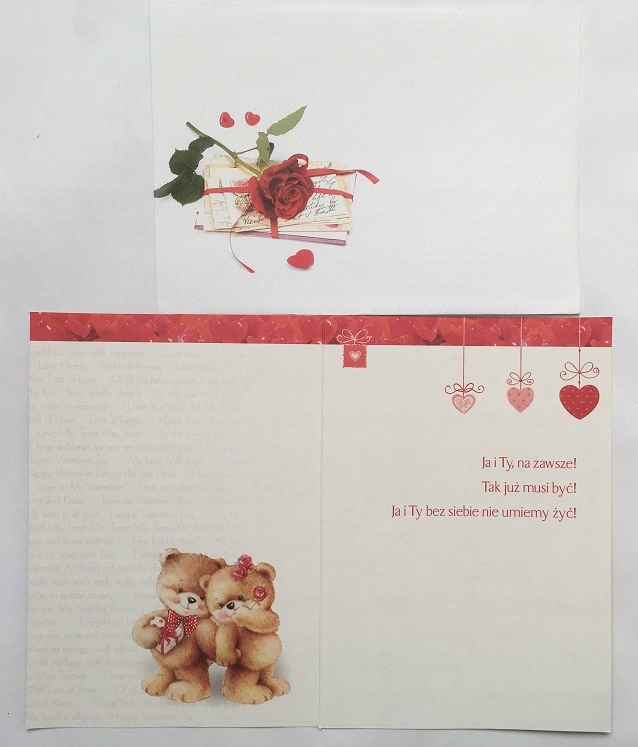 Купить ВАЛЕНТИНКА + конверт Подарок ко Дню святого Валентина: отзывы, фото, характеристики в интерне-магазине Aredi.ru