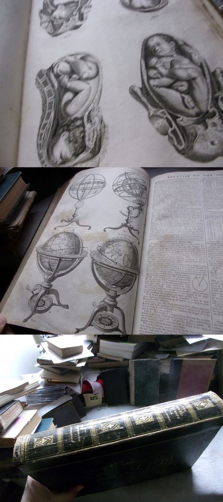 olbrz ENCYKLOPEDIA Heraldyka Położnictwo Geografia 40 plansz i map 1791