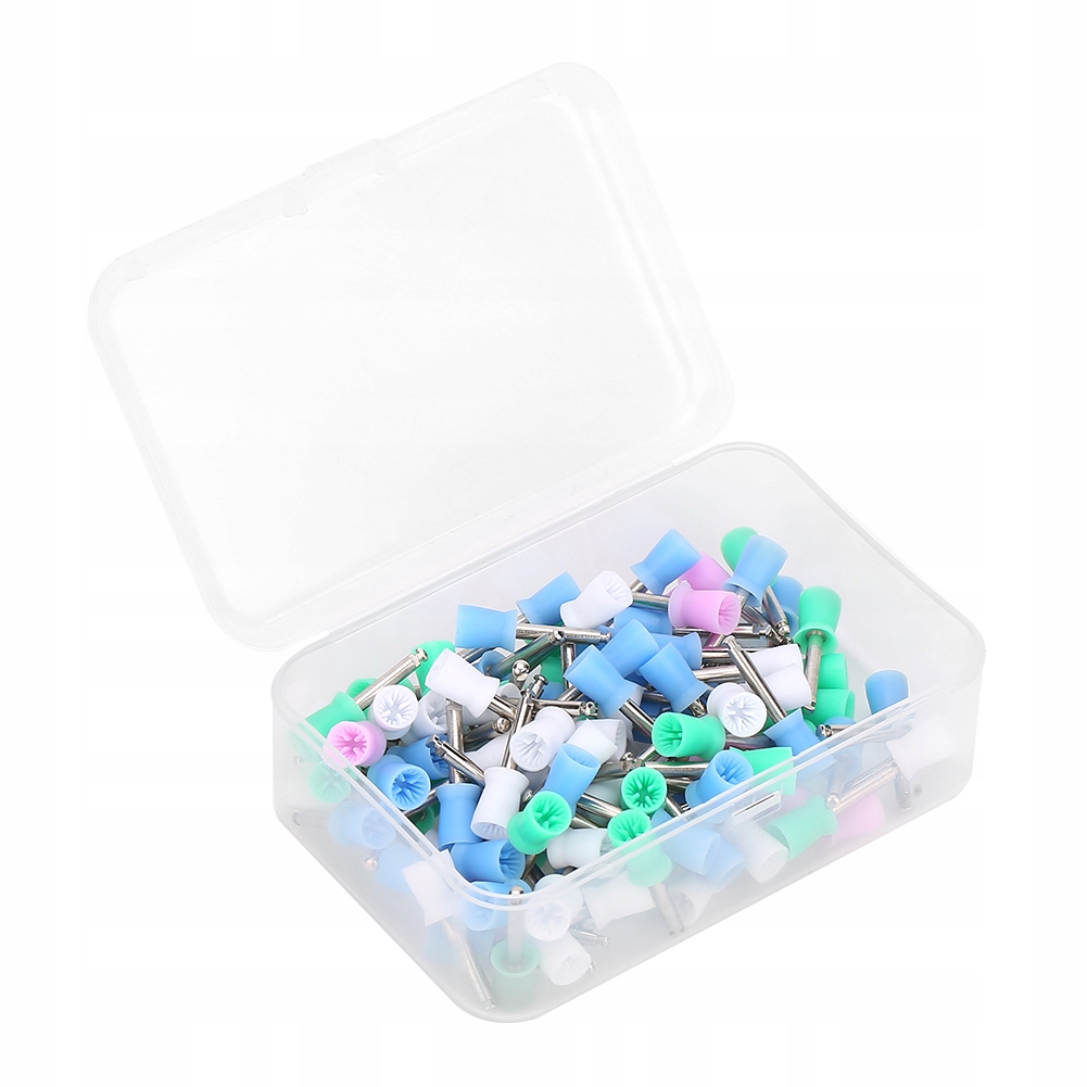 100 SZT. SZCZOTKA DO POLEROWANIA ZĘBÓW