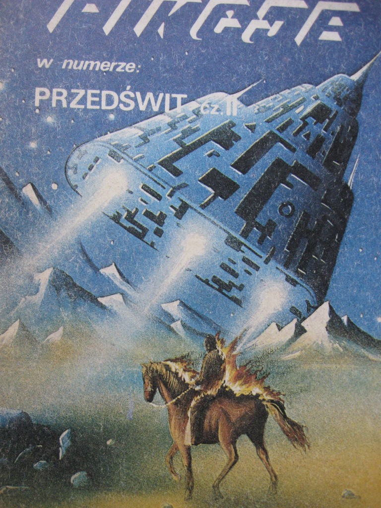 SF Fantastyka FIKCJE Przedświt Plakat 4, 5, 6/1987