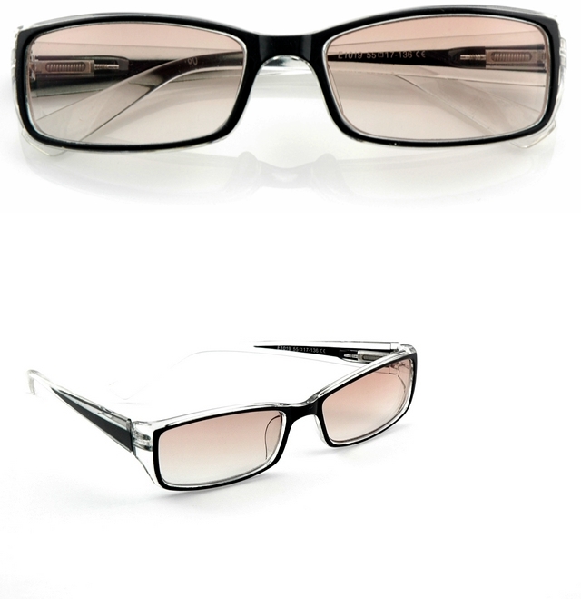 OKULARY KOREKCYJNE PLUSY FOTOCHROMY +0,5 +4,0 7532475515 okulary korekcja plusy +1,5 szklane soczewki duże