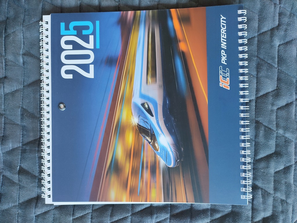 Kalendarz ścienny PKP INTERCITY S.A. 2025