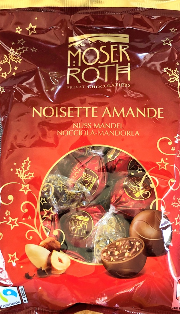 MOSER ROTH NUSS MANDEL 150g praliny w czekoladzie - 12024863028 ...