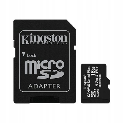 Karta pamięci microSD 16GB Canvas Select Plus