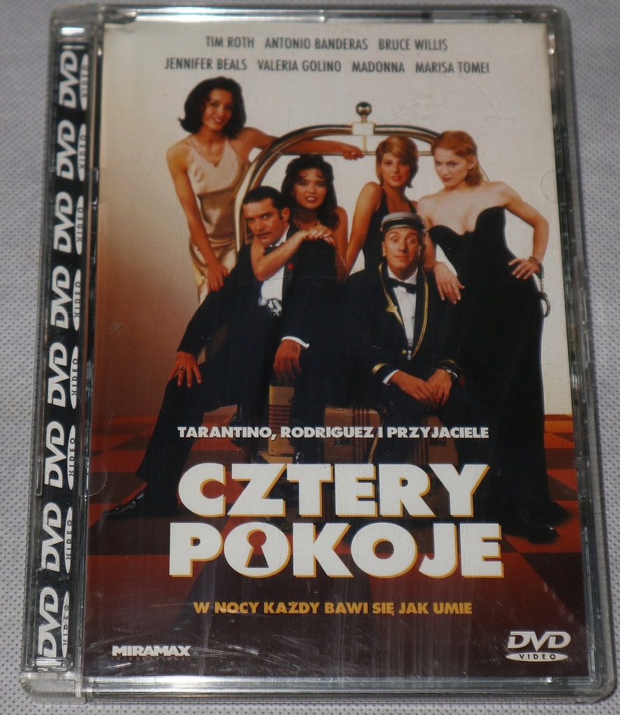 DVD: CZTERY POKOJE (1995) Four Rooms Jewel Box PL