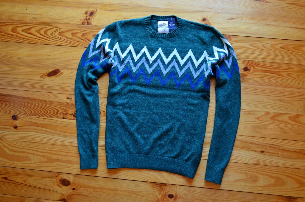 Sweter męski HOLLISTER PREMIUM NOWY XL