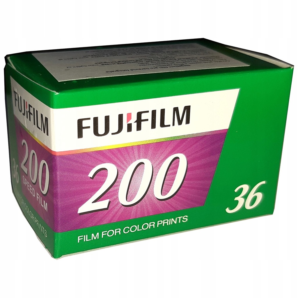 FILM FUJIFILM 200/36 NEGATYW KLISZA FILMY