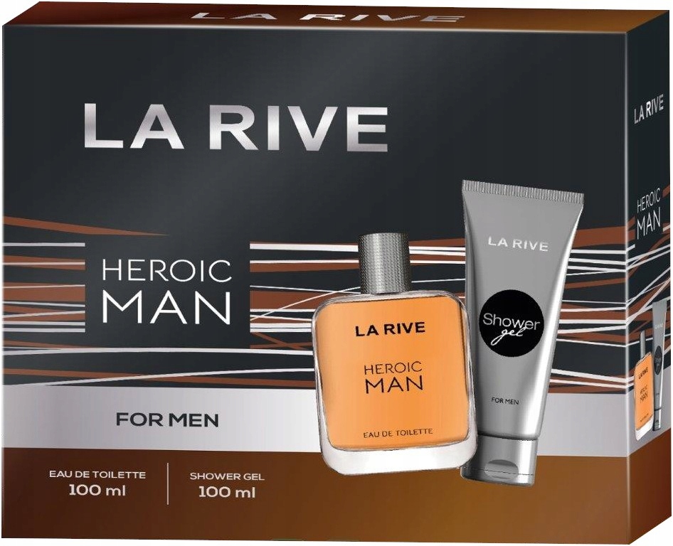 La Rive for Men Zestaw prezentowy Heroic Man (woda
