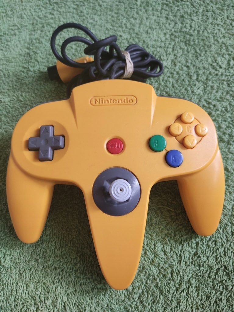 Kontroler Nintendo 64 Yellow