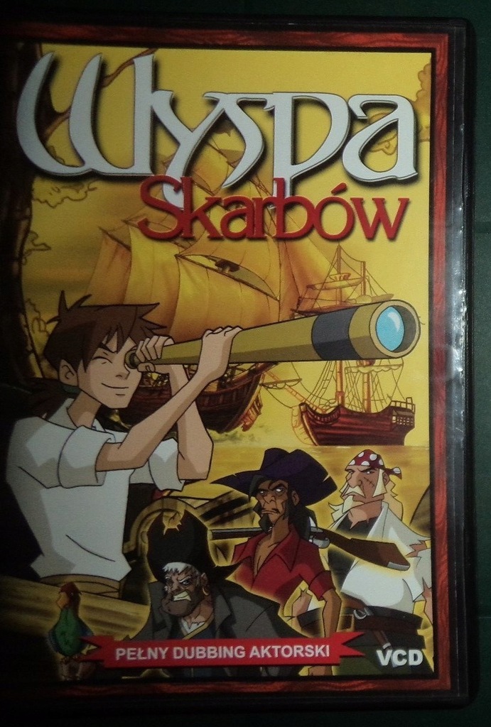 bajka animowana Wyspa Skarbów VCD z 2005 roku