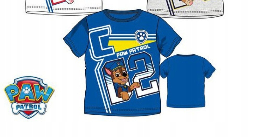 T-shirt chłopięcy Chase Psi Patrol 98 niebieski