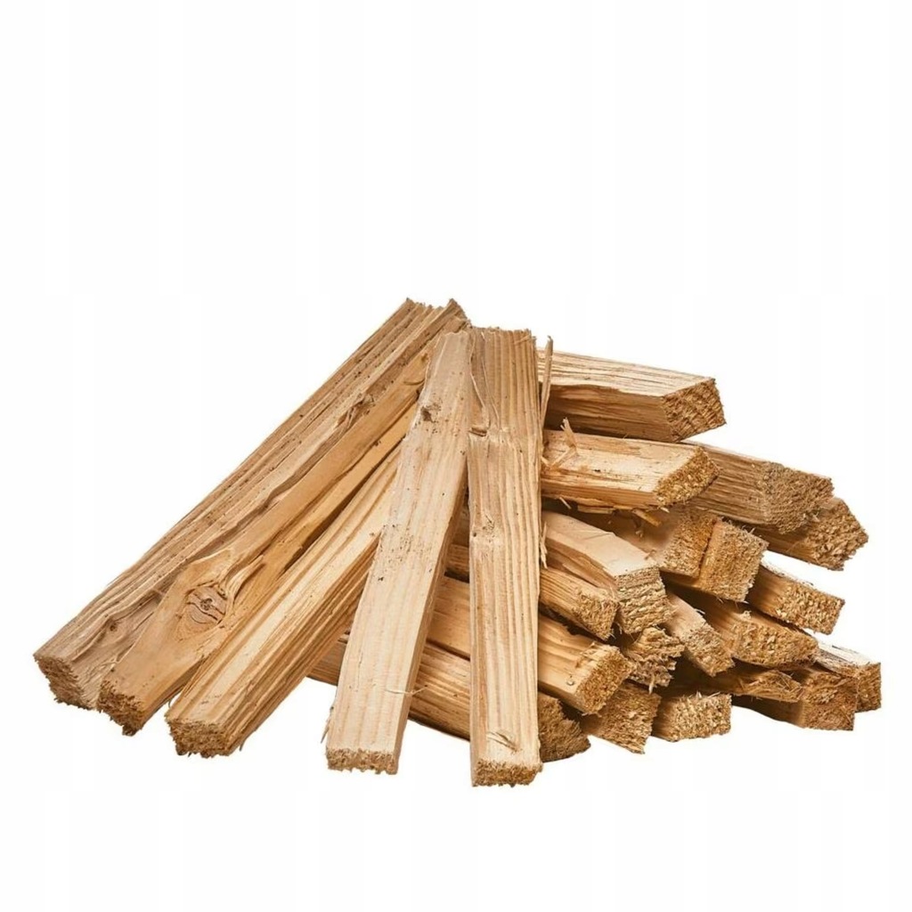 Próbka drewna rozpałkowego, drewno sosnowe