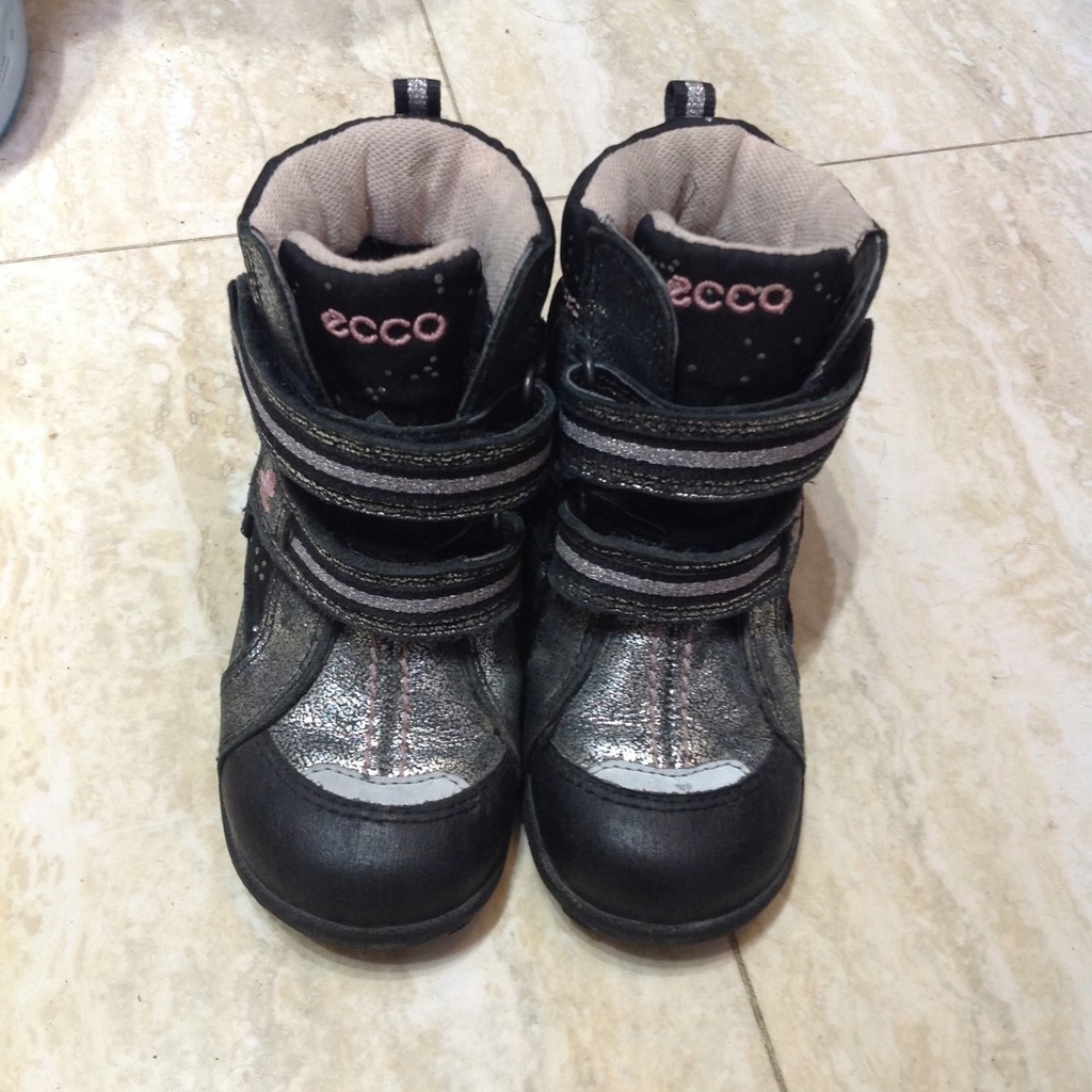 ecco GORE-TEX 22,13,5cm, brokat,ocieplone,odblaski