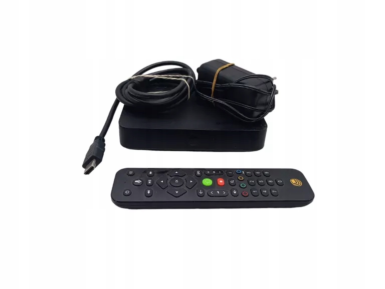 TUNER DVB-T2 DEKODER POLSAT BOX 4K LITE MODEL D63DZ + PILOT + ZASILACZ