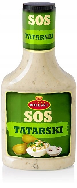 Sos tatarski 310g Roleski Bez GMO, Bez Glutenu