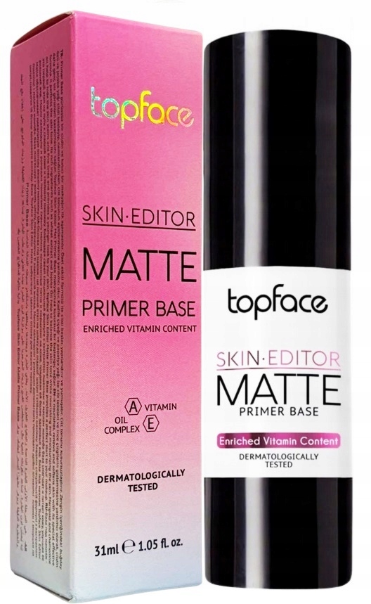TOPFACE SKIN EDITOR MATTE PRIMER BASE BAZA POD MAKIJAŻ 30ml