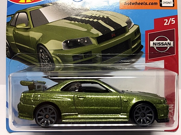 HOT WHEELS-NISSAN SKYLINE GT-R R34 Z 2009 ROKU - 8677814799