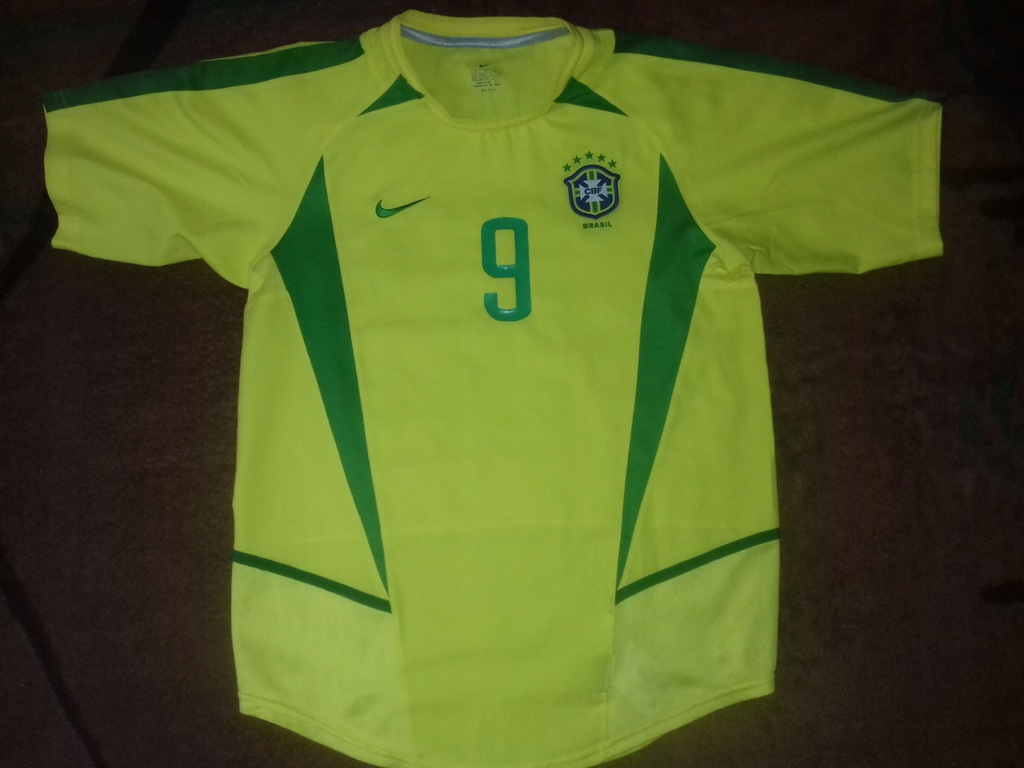 BRAZYLIA 2002/04 Ronaldo #9 Nike XL 164-176