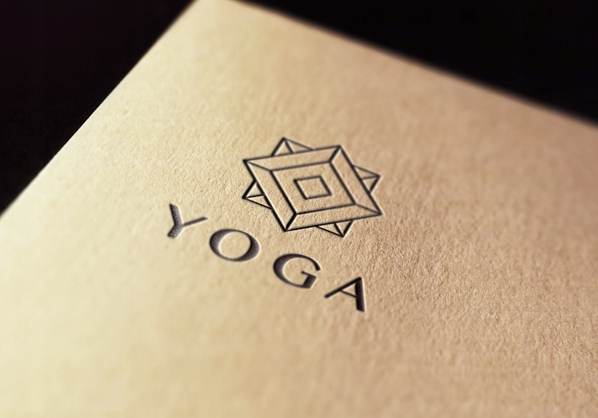 Logo, Logotyp, fitness, siłownia, logo joga, yoga