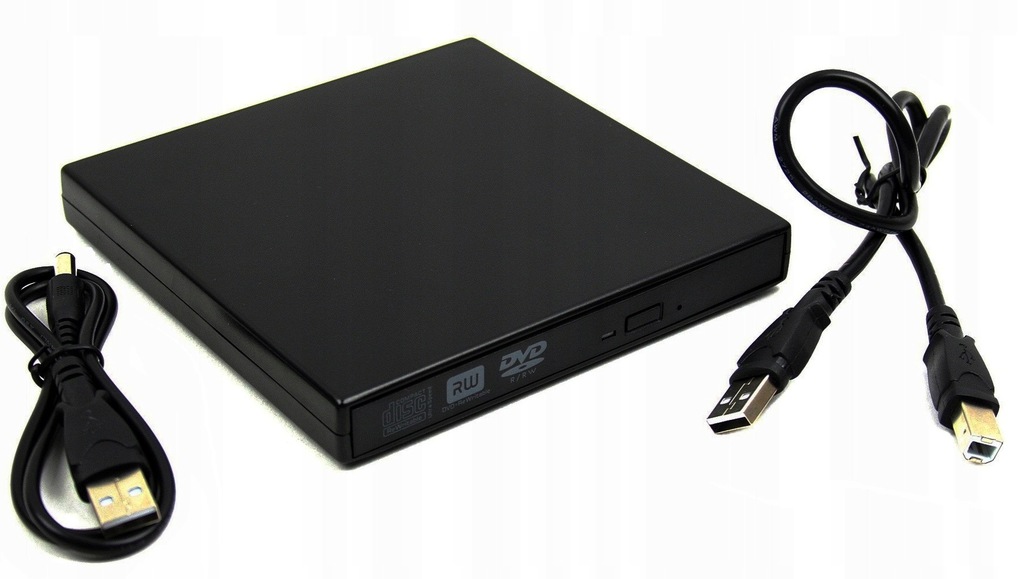 ZEWNĘTRZNY NAPĘD CD DVD ROM SLIM PRZENOŚNY NA USB