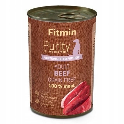FITMIN dog Purity tin Beef 400g